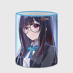 Кружка 3D Honkai Star Rail Sparkle smile, цвет: 3D-небесно-голубой кант — фото 2