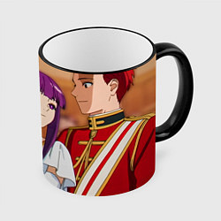 Кружка 3D Fern Stark Love: Waltz, цвет: 3D-черный кант