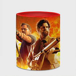 Кружка 3D Guy Ritchie - The Ministry of Ungentlemanly Warfar, цвет: 3D-белый + красный — фото 2