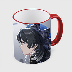 Кружка 3D Yangyang - Game Wuthering Waves, цвет: 3D-красный кант