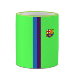 Кружка 3D Barcelona fc sport line, цвет: 3D-светло-зеленый кант — фото 2