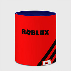 Кружка 3D Roblox geometry game, цвет: 3D-белый + синий — фото 2
