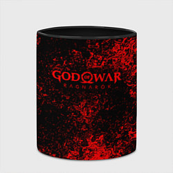 Кружка 3D God of war ragnar blood, цвет: 3D-белый + черный — фото 2