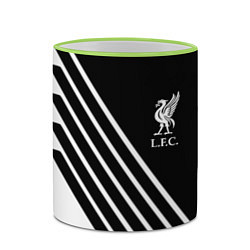 Кружка 3D Liverpool sport fc geometry, цвет: 3D-светло-зеленый кант — фото 2