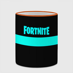 Кружка 3D Fortnite line, цвет: 3D-оранжевый кант — фото 2