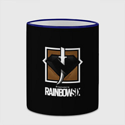 Кружка 3D Rainbow six game collection, цвет: 3D-синий кант — фото 2