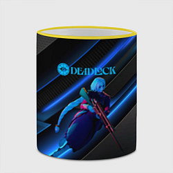 Кружка 3D Виндикта Deadlock, цвет: 3D-желтый кант — фото 2