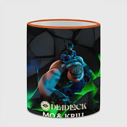Кружка 3D Mo & Krill Deadlock, цвет: 3D-оранжевый кант — фото 2
