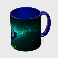 Кружка 3D Мо и Мелкий Deadlock, цвет: 3D-белый + синий