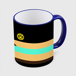 Кружка 3D Borussia sport line, цвет: 3D-синий кант