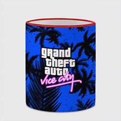 Кружка 3D Vice cuty gta tropic steel, цвет: 3D-красный кант — фото 2