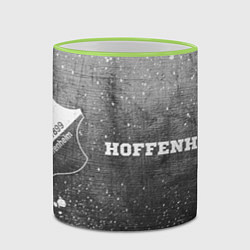 Кружка 3D Hoffenheim - grey gradient по-горизонтали, цвет: 3D-светло-зеленый кант — фото 2