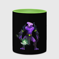 Кружка 3D Void Dota 2, цвет: 3D-белый + светло-зеленый — фото 2