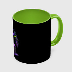 Кружка 3D Void Dota 2, цвет: 3D-белый + светло-зеленый