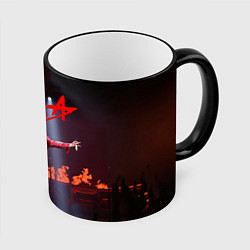 Кружка 3D Алиса Кинчев концерт, цвет: 3D-черный кант
