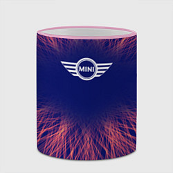 Кружка 3D Mini red energy, цвет: 3D-розовый кант — фото 2