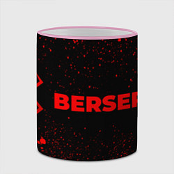 Кружка 3D Berserk - red gradient по-горизонтали, цвет: 3D-розовый кант — фото 2