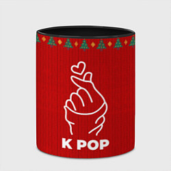 Кружка 3D K Pop new year, цвет: 3D-белый + черный — фото 2