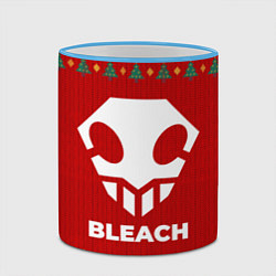 Кружка 3D Bleach new year, цвет: 3D-небесно-голубой кант — фото 2