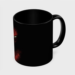 Кружка 3D Darkness Spider-Man, цвет: 3D-белый + черный