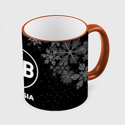 Кружка цветная Снежный Borussia
