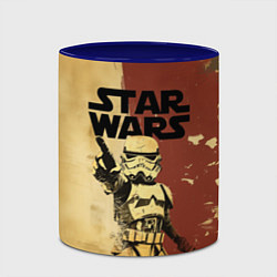 Кружка 3D Звездные войны - клон, цвет: 3D-белый + синий — фото 2
