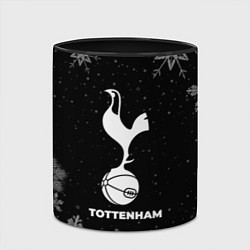 Кружка 3D Снежный Tottenham, цвет: 3D-белый + черный — фото 2