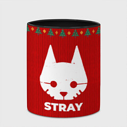 Кружка 3D Stray new year, цвет: 3D-белый + черный — фото 2