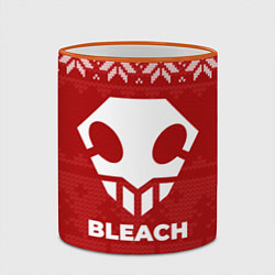 Кружка 3D Новогодний Bleach, цвет: 3D-оранжевый кант — фото 2