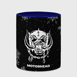 Кружка 3D Снежный Motorhead, цвет: 3D-белый + синий — фото 2