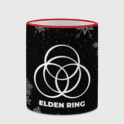 Кружка 3D Снежный Elden Ring, цвет: 3D-красный кант — фото 2