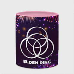 Кружка 3D Праздничный Elden Ring, цвет: 3D-белый + розовый — фото 2