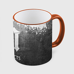 Кружка 3D Architects - grey gradient, цвет: 3D-оранжевый кант