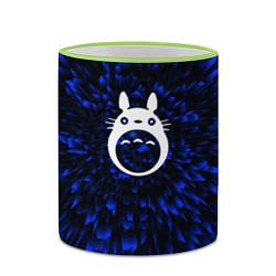 Кружка 3D Totoro blue energy, цвет: 3D-светло-зеленый кант — фото 2