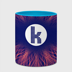Кружка 3D The Killers red energy, цвет: 3D-белый + небесно-голубой — фото 2