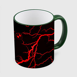 Кружка 3D BMW storm red color, цвет: 3D-зеленый кант