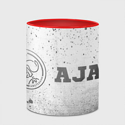 Кружка 3D Ajax - white gradient по-горизонтали, цвет: 3D-белый + красный — фото 2