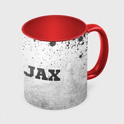 Кружка 3D Ajax - white gradient по-горизонтали, цвет: 3D-белый + красный