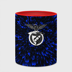 Кружка 3D Benfica blue energy, цвет: 3D-белый + красный — фото 2