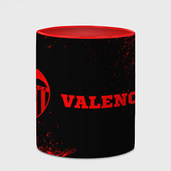 Кружка 3D Valencia - red gradient по-горизонтали, цвет: 3D-белый + красный — фото 2