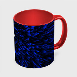 Кружка цветная Skyrim blue energy