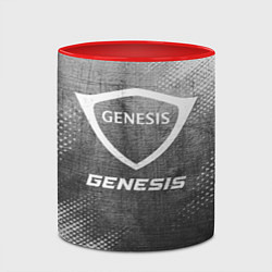 Кружка 3D Genesis - grey gradient, цвет: 3D-белый + красный — фото 2