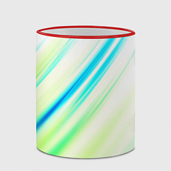 Кружка 3D Multicolored, цвет: 3D-красный кант — фото 2