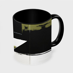 Кружка 3D Haval логотип, цвет: 3D-белый + черный