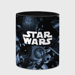 Кружка 3D Star wars персонажи из звездных войн, цвет: 3D-белый + черный — фото 2