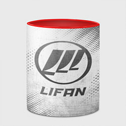 Кружка 3D Lifan - white gradient, цвет: 3D-белый + красный — фото 2