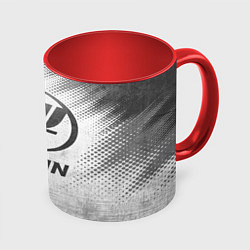 Кружка 3D Lifan - white gradient, цвет: 3D-белый + красный