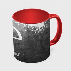 Кружка 3D Evanescence - grey gradient, цвет: 3D-белый + красный
