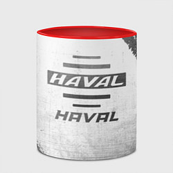 Кружка 3D Haval - white gradient, цвет: 3D-белый + красный — фото 2