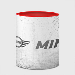 Кружка 3D Mini - white gradient по-горизонтали, цвет: 3D-белый + красный — фото 2